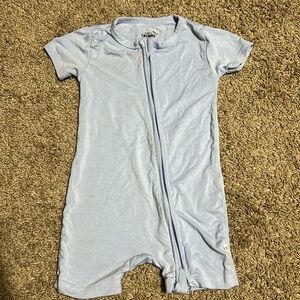 Little Crowns and Capes bamboo shorty romper 2t